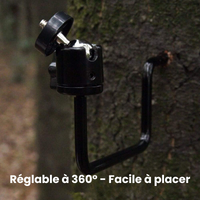 Supporto per albero rotante per telecamera da caccia